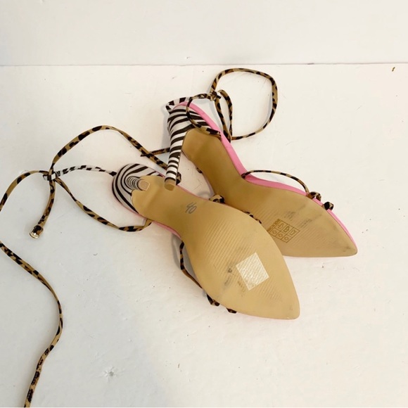 NEW without Box Ego pointed toe lace up heels - Picture 4 of 4